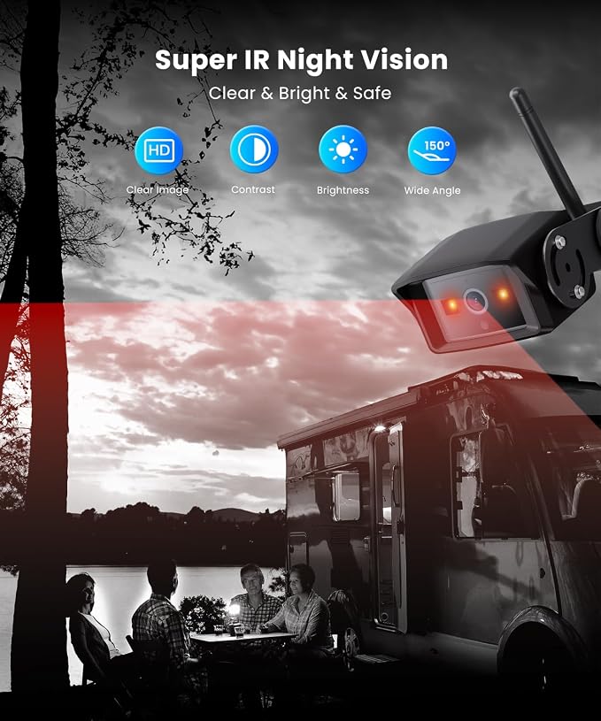 AUTO-VOX 7" HD Wireless Backup Camera - Image 4