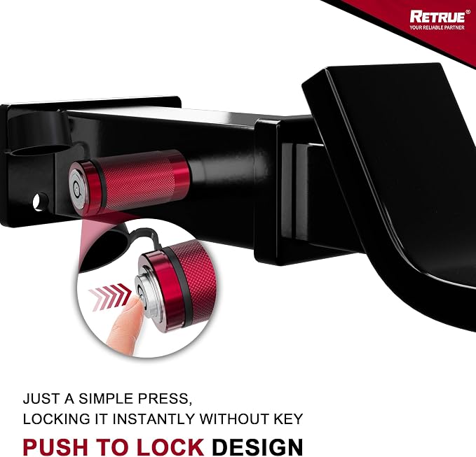 RETRUE Trailer Hitch Locks, 5/8" Locking Hitch Pin - Image 5