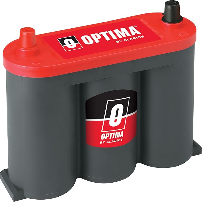 OPTIMA Batteries High Performance 6V RedTop Sealed AGM Car, Truck and SUV by Clarios