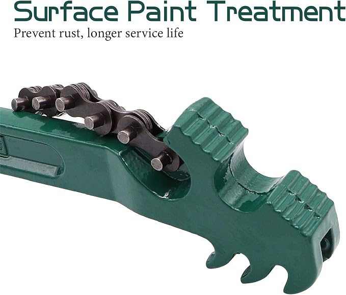 16 Inch Heavy Duty Reversible Chain Wrench - Image 3