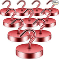 Neosmuk Magnetic Hooks, Cruise Ship Essentials, 100lb+ Heavy Duty Magnetic Hooks by Neosmuk