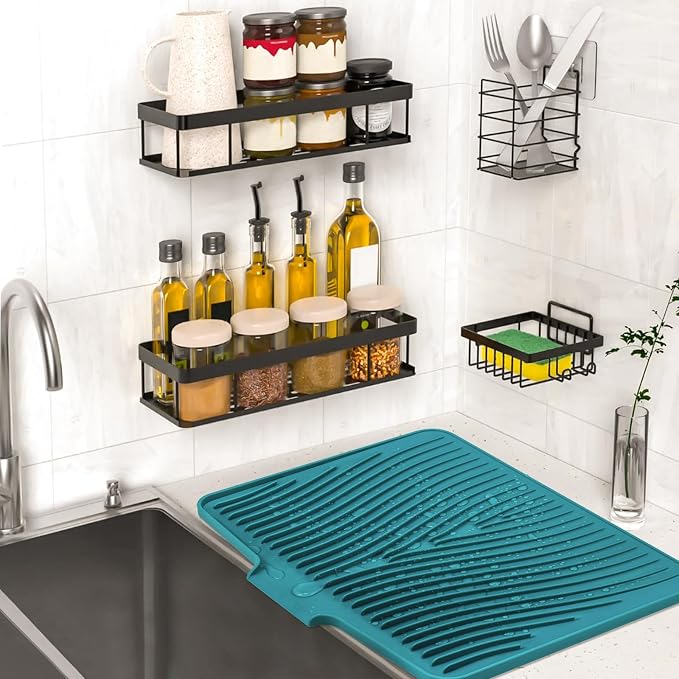 Silicone Dish Drying Mat, Stone Drying Mat - Image 5