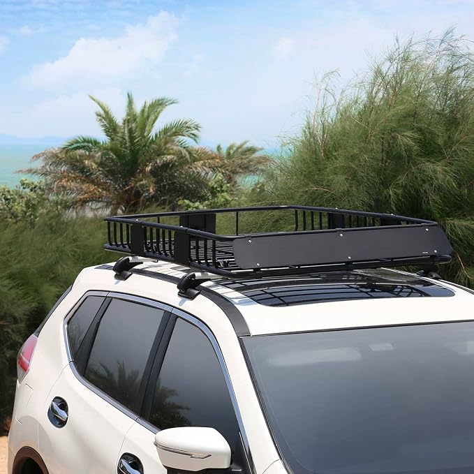 Leader Accessories Roof Rack Cargo Basket - Image 5