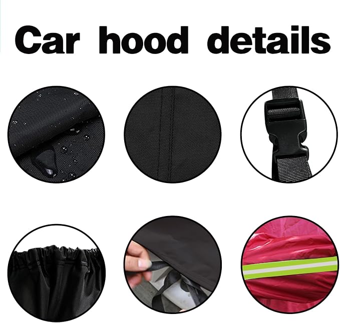 Car Cover for SUV Waterproof All Weather Snowproof UV Windproof Outdoor Full - Image 8