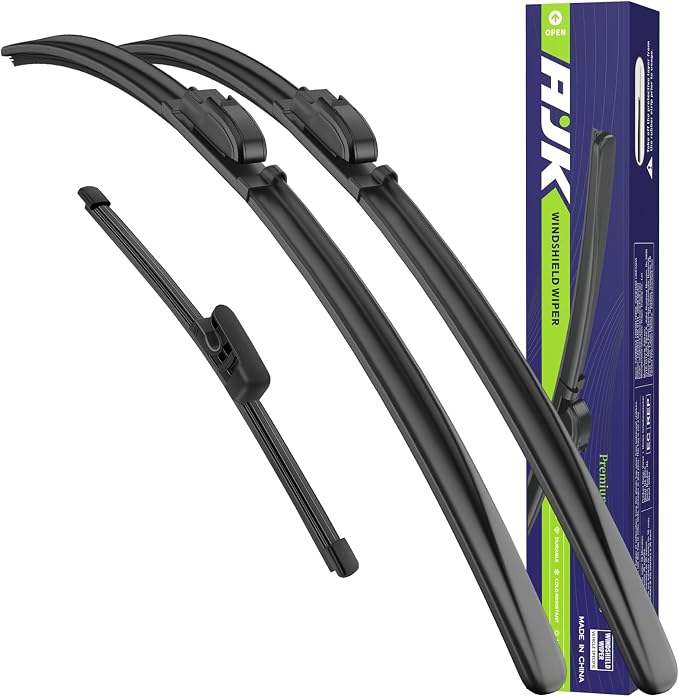 AJK Wiper Blades for Hyundai Veloster 2012 2013 2014 2015 2016 2017, 2 Piece by AJK