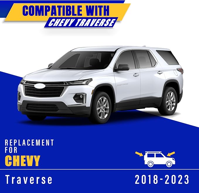 3 wipers Replacement for 2018-2023 Chevy Chevrolet Traverse, Windshield Wiper - Image 5