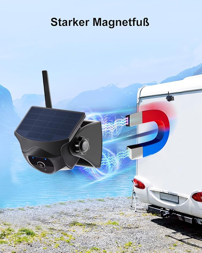 1080P Solar Wireless Backup Camera - Image 5