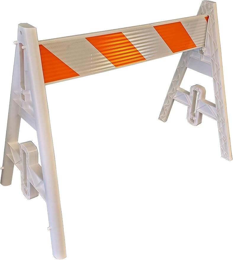 Type 1 A-Frame Plastic Barricade by EASTERNMETALSIGNSANDSAFETY