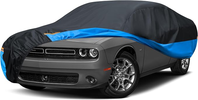 Car Cover Waterproof All Weather Outdoor Windproof Dustproof UV Protection Fit by FSGRICH