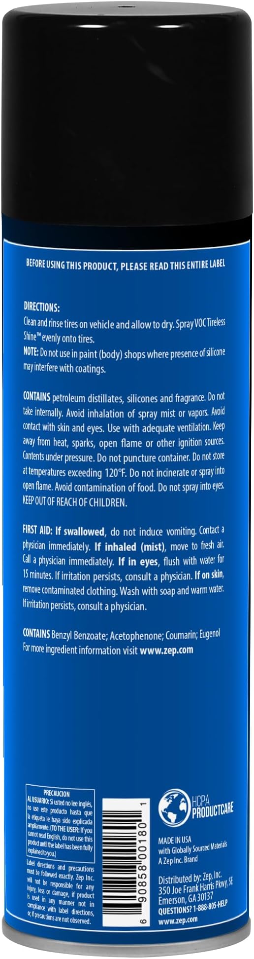 Zep Tireless Shine Tire Dressing - 14 OZ - 1801 - Image 3