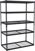 400LBS Storage Shelves，71" H x 48'' W x 24" D Storage Shelves, 5-Tier by HOME