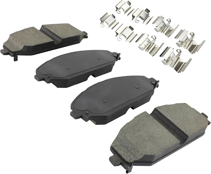 Premium Ceramic Front Brake Pads Compatible - Image 2