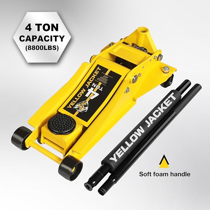YELLOW JACKET Low Profile Floor Jack - Image 2