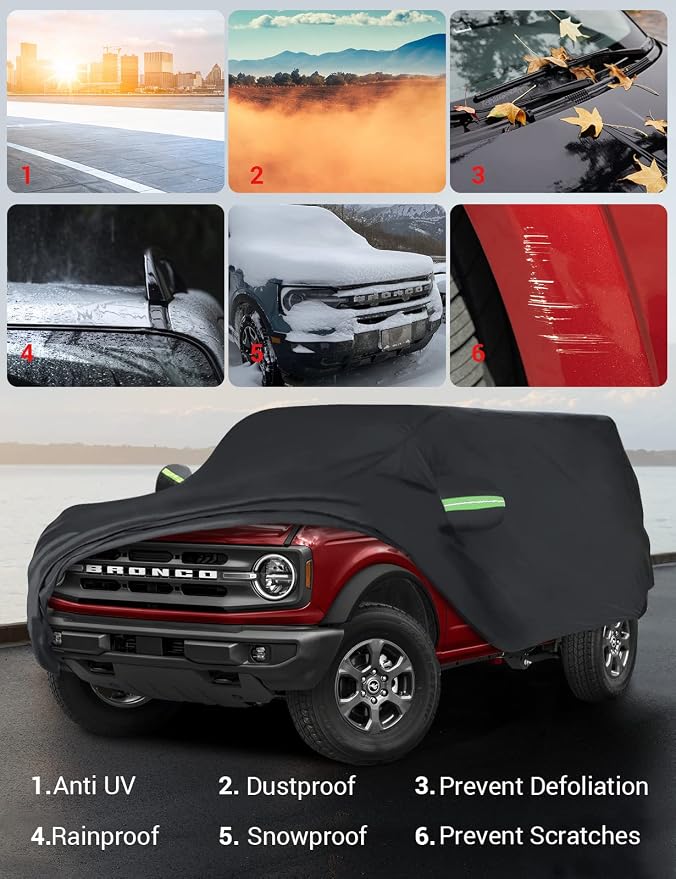 Proadsy 2025 Upgrade Car Cover Compatible - Image 9