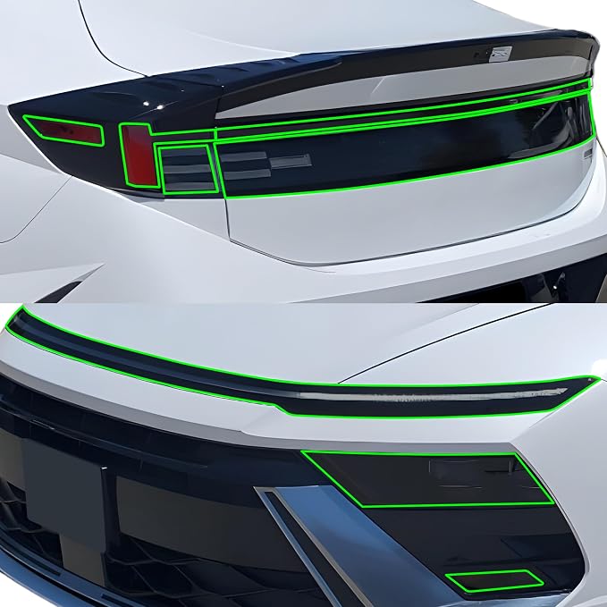 BOGAR TECH DESIGNS Precut for Hyundai Sonata 2024-2025 Full Headlight Taillight by BogarTechDesigns
