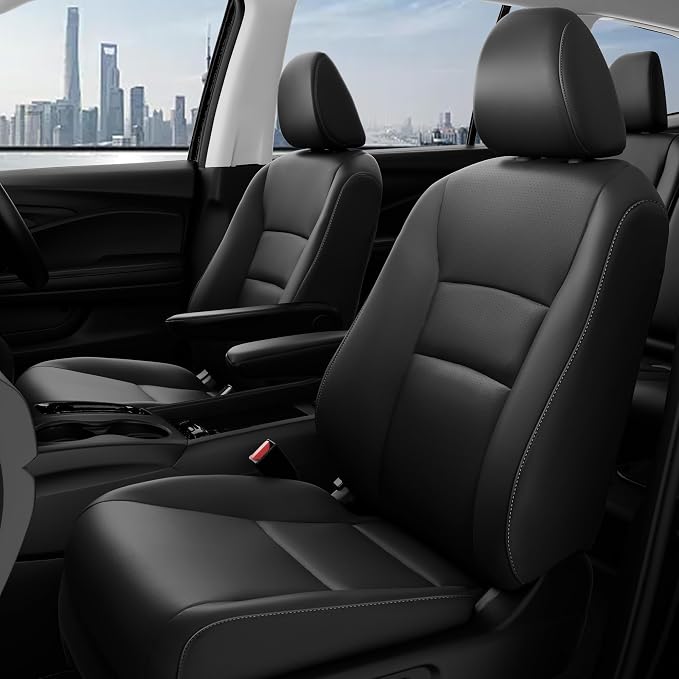 for Honda Pilot Seat Covers, Car Seat Protectors Full Set Custom Fit Pilot Elite by FEINEPRO
