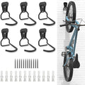 Bike Wall Mount with Fixed Hook, Heavy Duty Bike Storage Rack, Bike Rack by Housolution