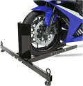 KUAFU Motorcycle Wheel Chock Stand Upright 1800 LBS, Wide Range 3“ to 5” by KUAFU