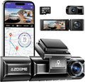 AZDOME M550 3 Channel Dash Cam, 4K+2.5K Dual Dash Camera by AZDOME