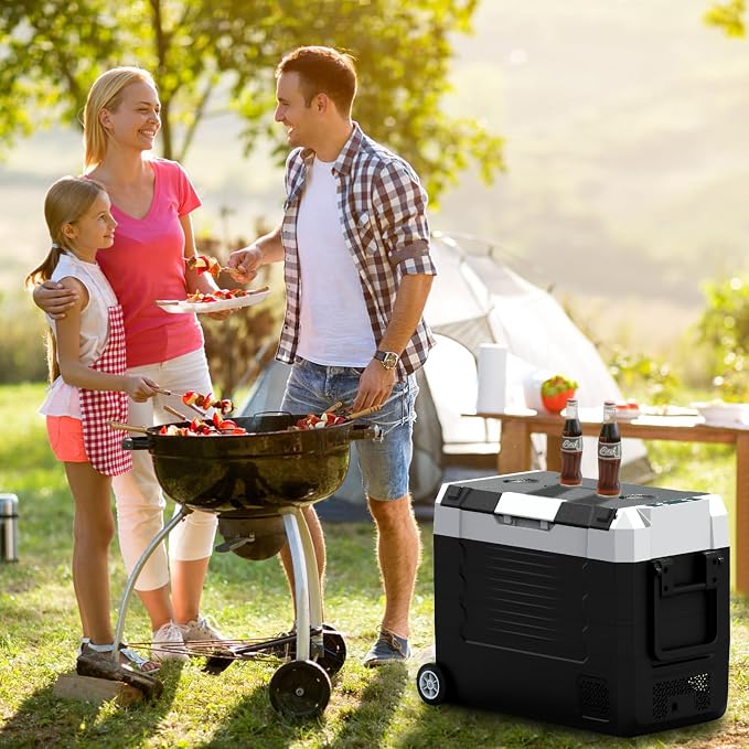 SubSun 12 Volt Car Refrigerator, 37QT Portable Fridge Freezer, Compressor - Image 9