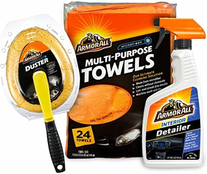Armor All Interior Car Cleaning Kit, Interior Detailer Spray by ArmorAll