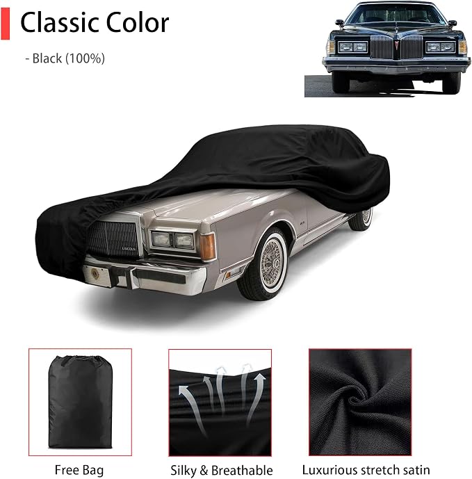 Soft Stretch Old Classic Car Cover Custom-fit - Image 3