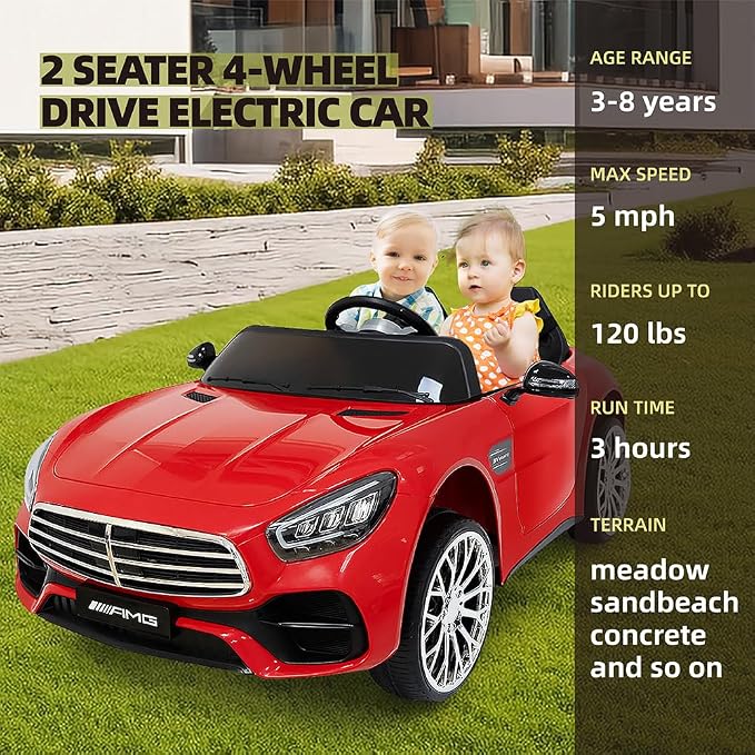 12V Ride On Car for Kids, Electric Car - Image 2