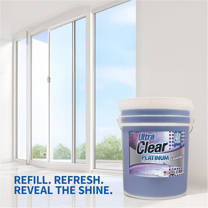 Ultra Clear Platinum Glass Cleaner, Crystal Clear Streak-Free Shine Polished - Image 4
