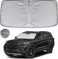 KAYZT Windshield Sun Shade for 2020-2025 Ford Explorer SUV Foldable Sunshade by KAYZT