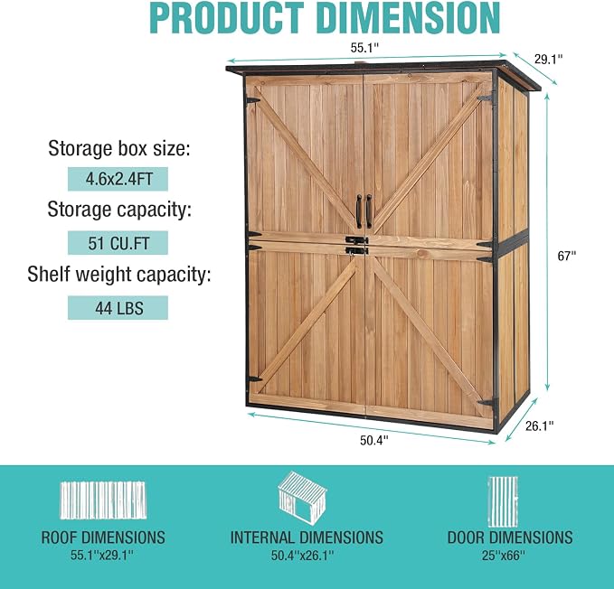 Sheds & Outdoor Storage, Large Garden Shed - Image 7