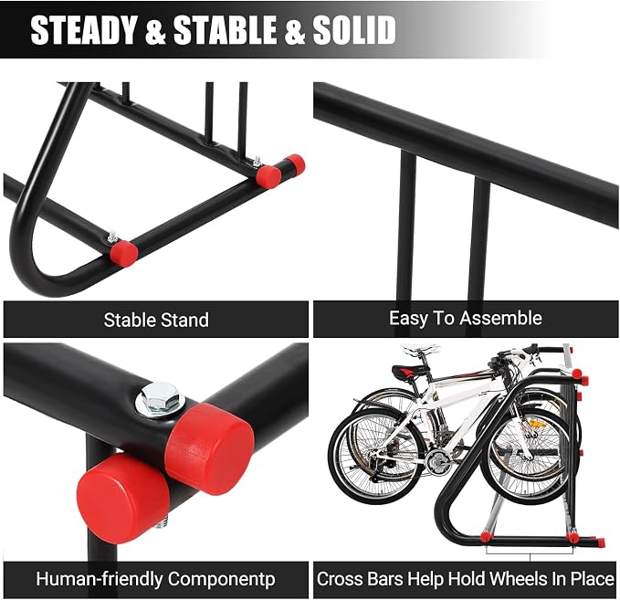 Commercial Grid Bike Rack for 10 Bikes - Image 3