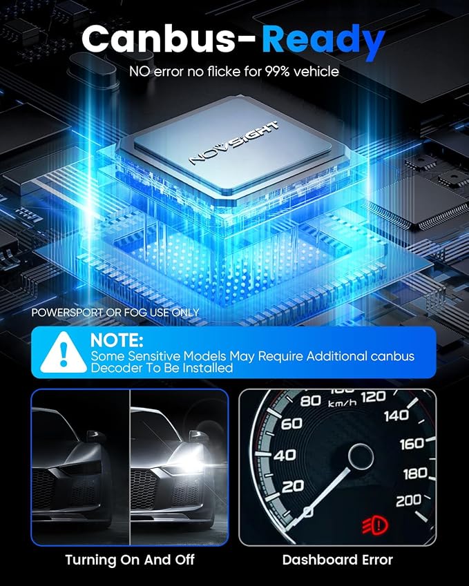 NOVSIGHT 9005 9006 Fog Bulbs - Image 8