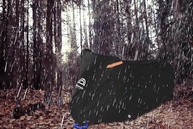 Motorcycle Cover Waterproof Outdoor 104 inches Length All Season Universal - Image 8