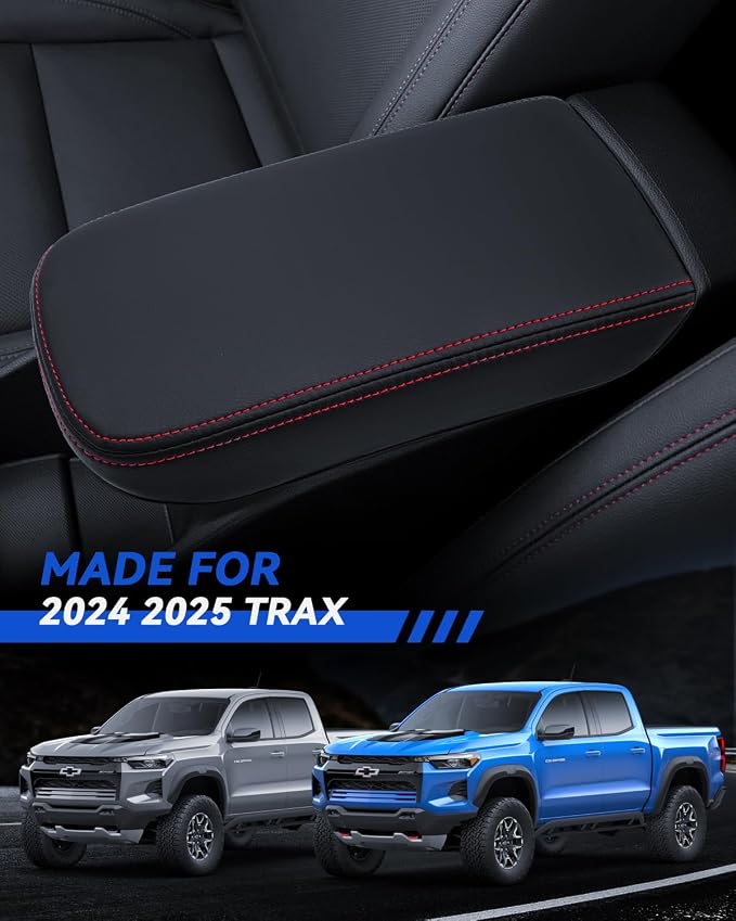 Armrest Cover for 2024 2025 Chevy Trax Accessories Center Console Middle Lid - Image 2