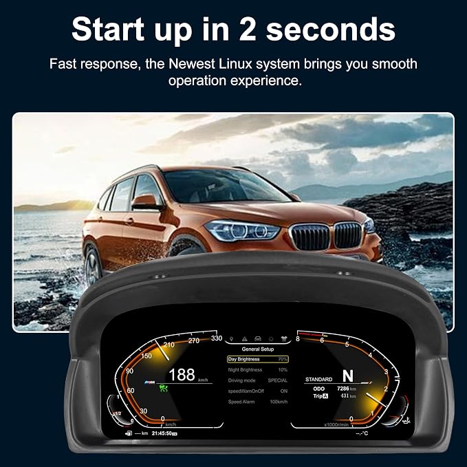 Speedometer Instrument for BMW E84 2006-2015 CCC CIC Linux System Original Car - Image 5