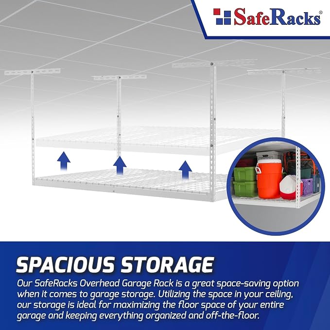 SafeRacks Overhead Garage Storage Rack - Image 5