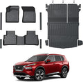 Floor Mats Set for Nissan Rogue 2025 2024-2021 Accessories, Full Coverage All by GALVAGNITE