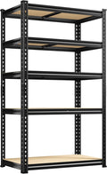 REIBII Storage Shelves 1600LBS Garage Shelving Heavy Duty Metal Shelving 5 Tier by REIBII