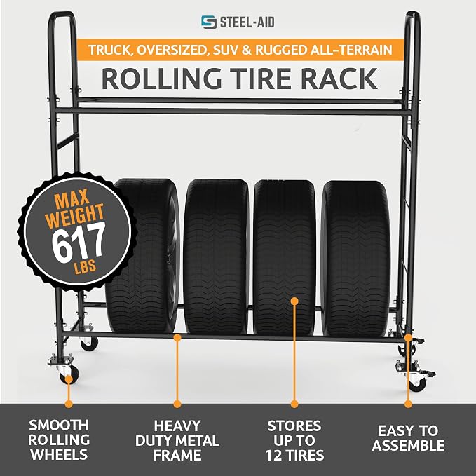 STEELAID Tire Storage Rack - Image 2