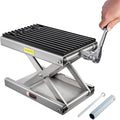 CXRCY 1200 LBS Motorcycle Lift Scissor Jack Stainless Steel Finish Upgraded by CXRCY