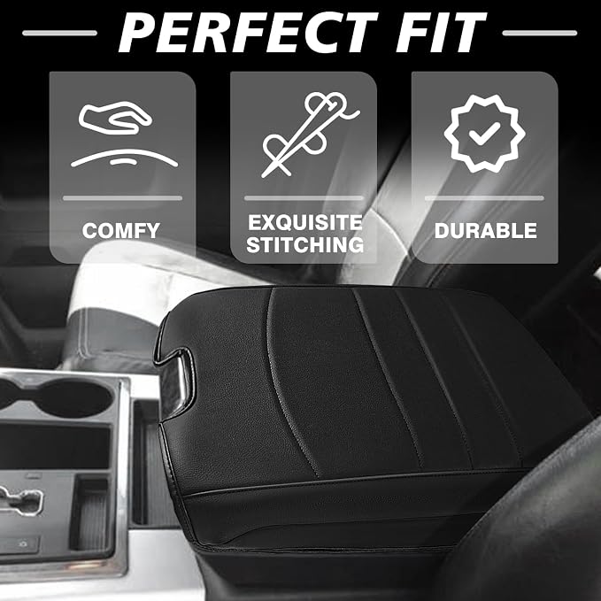 Muslogy Center Console Armrest Cover Compatible - Image 6