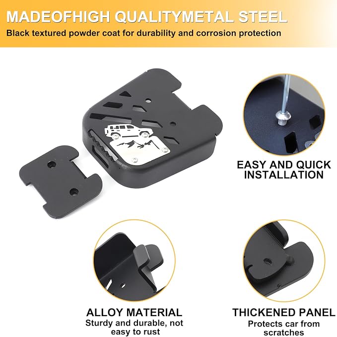 Rear Tow Towing Hook Foot Pedal - Image 7