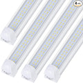 4 Pack, Led Shop Lights, 8FT Led Shop Light, 100W 6000K 15000LM Clear White by DOUYIDOUBEST-LEDLIGHTING
