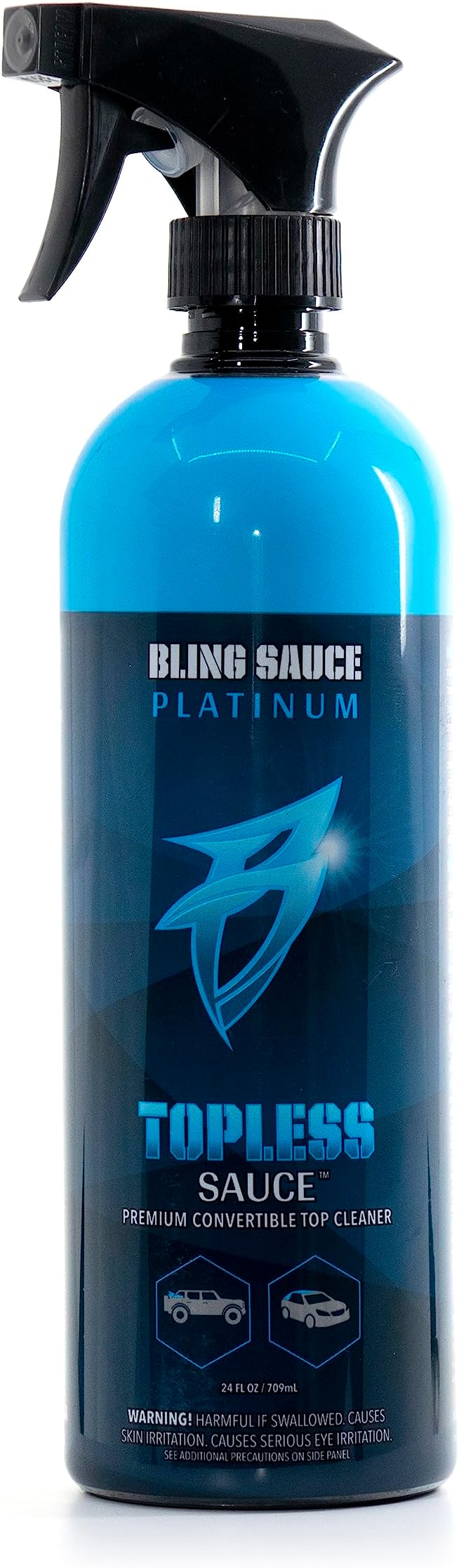 Bling Sauce Platinum: Topless Sauce, The BEST Convertible & Soft Top Cleaner by BlingSauce