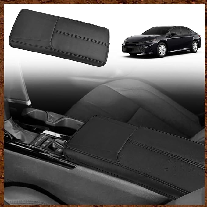 Muslogy Armrest Pad Center Console Cover Compatible by Muslogy