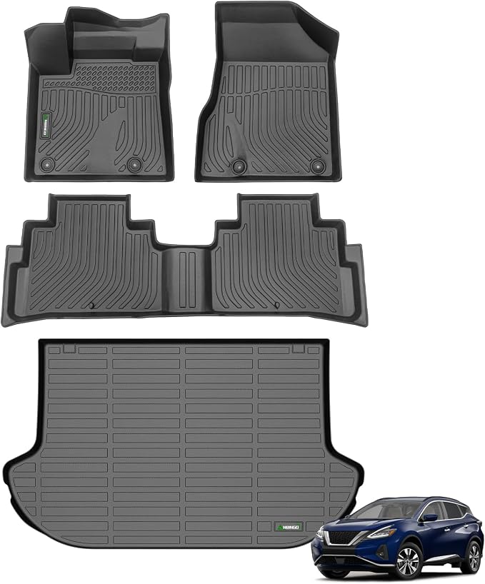ANBINGO®Floor Mats Fit for Nissan Murano 2024-2017.5&Cargo Liners All Weather by ANBINGO