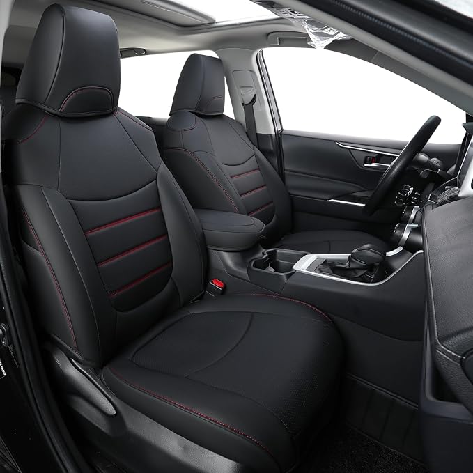 RISINGSTAR Rav4 Seat Covers, fit 2019-2025 Toyota Rav4 XLE LE XLE Premium by RISINGSTAR