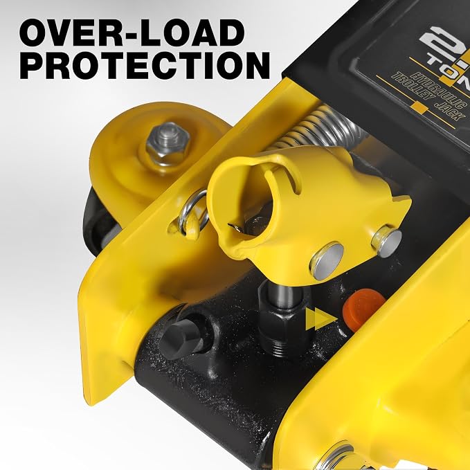 YELLOW JACKET 2.5 Ton Trolley Jack Hydraulic Low Profile Floor Jack - Image 5
