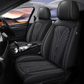 2 Front Car Seat Cover Fit for Toyota Camry 2012-2024 2025 Faux Leather by DISUTOGO