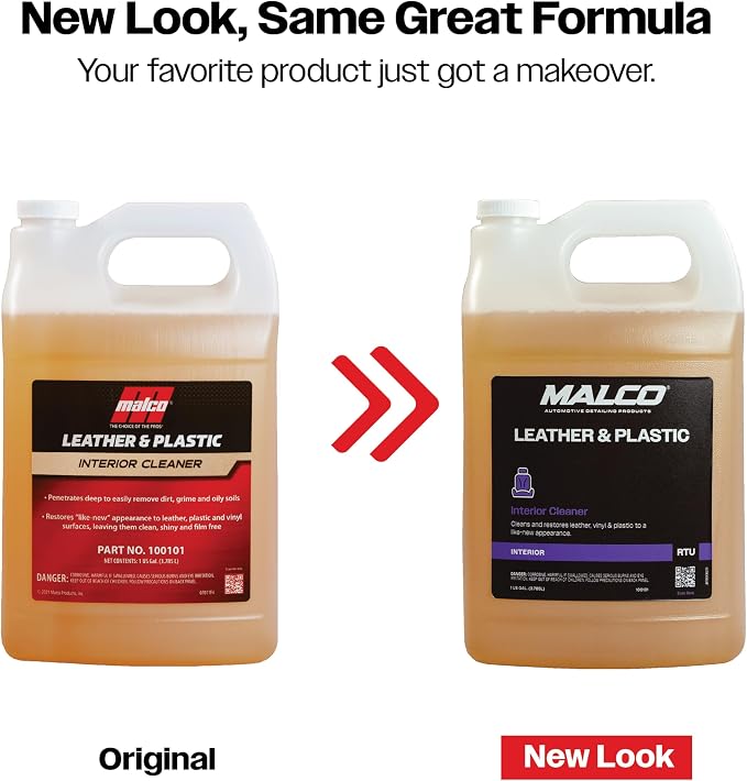 Malco Leather & Plastic Cleaner – Penetrates Deep to Remove Dirt, Grime and - Image 3